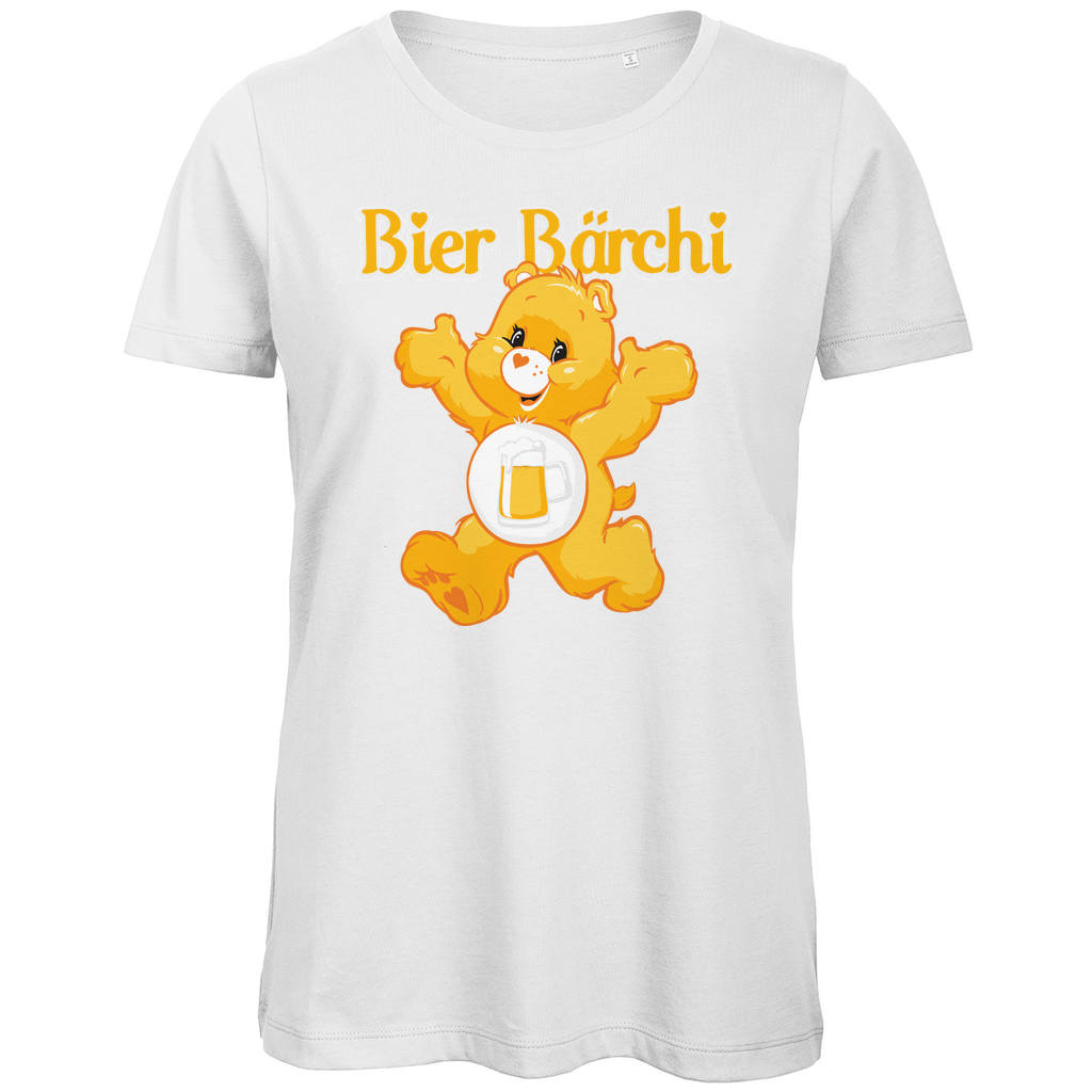Bier Bärchi - Glücksbärchi - Damen Premium Bio T-Shirt White