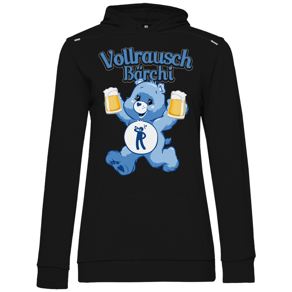 Vollrausch Bärchi - Glücksbärchi - Damen Hoodie Black