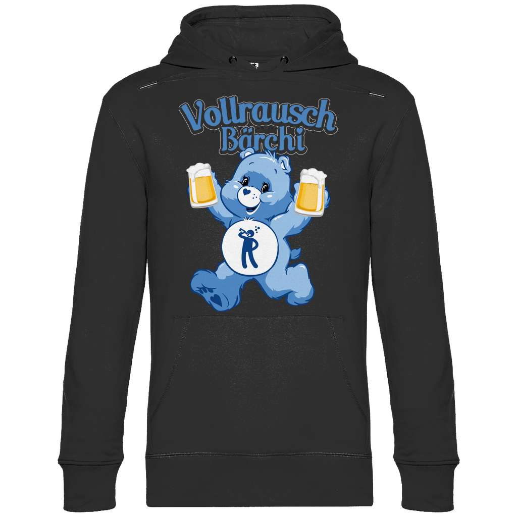 Vollrausch Bärchi - Glücksbärchi - Unisex Hoodie Black