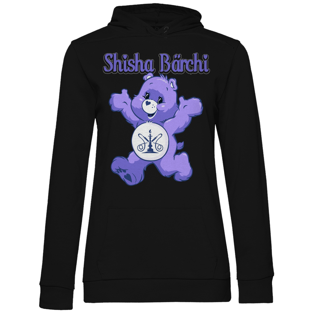 Shisha Bärchi - Glücksbärchi - Damen Hoodie Black