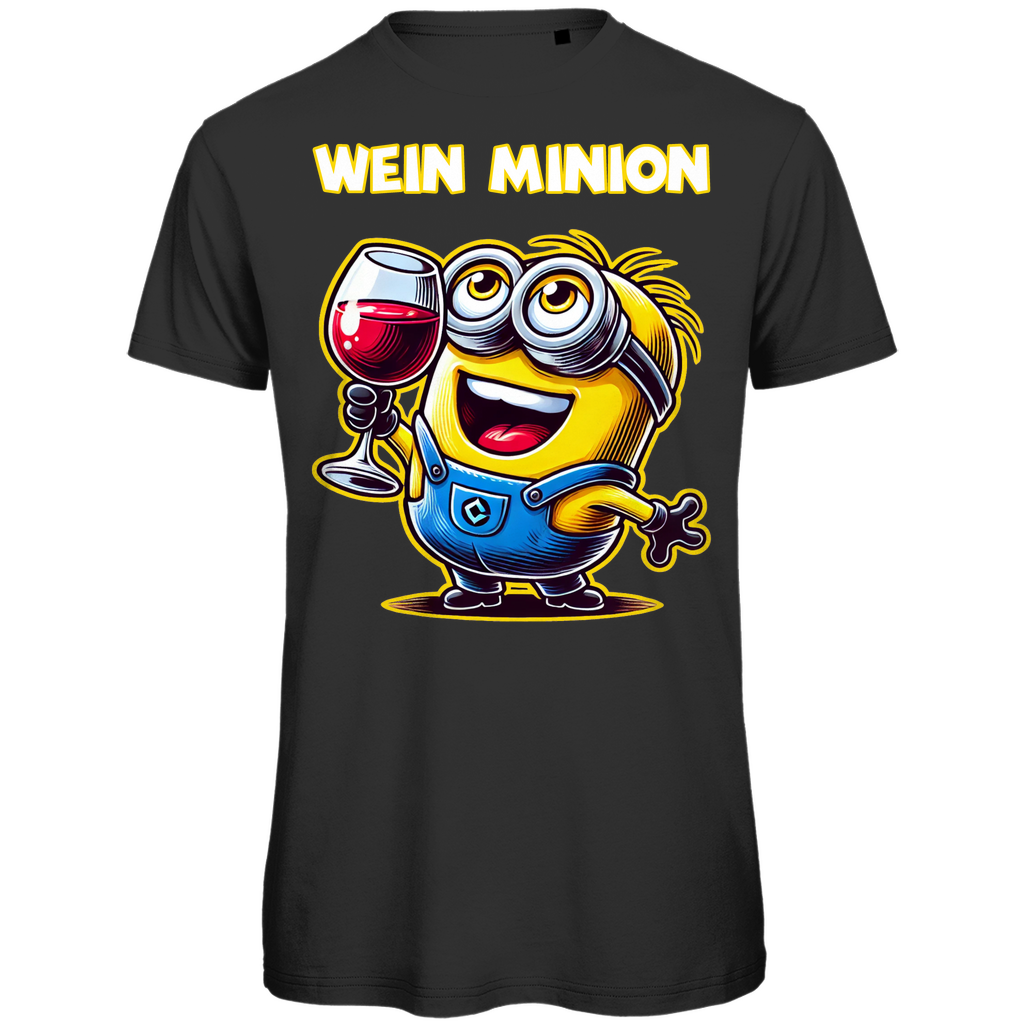 Wein Minion - Herren Premium Bio T-Shirt