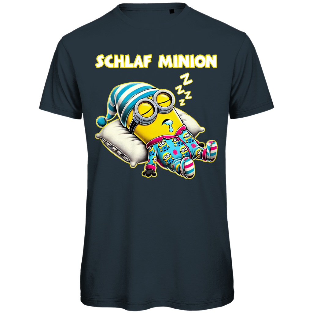 Schlaf Minion - Herren Premium Bio T-Shirt