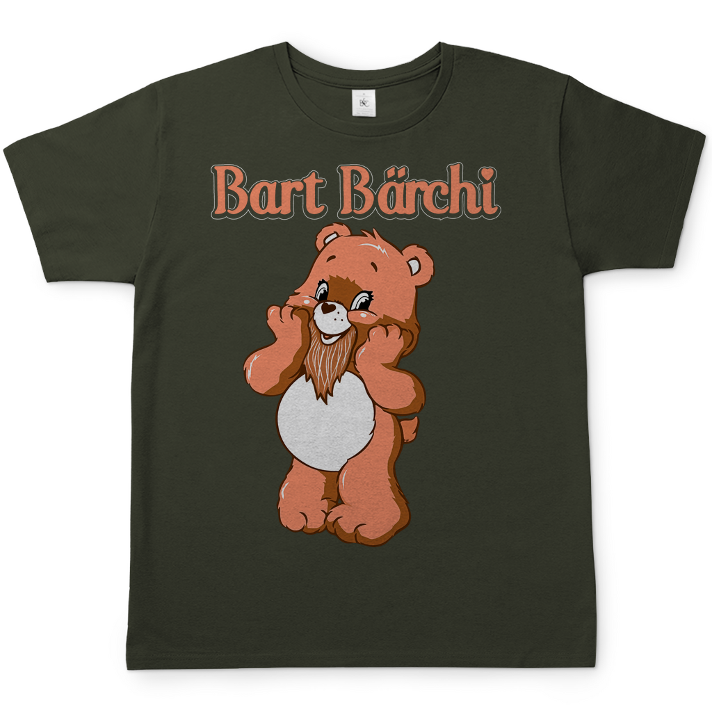 Bart Bärchi - Glücksbärchi - Herren Shirt Urban Khaki