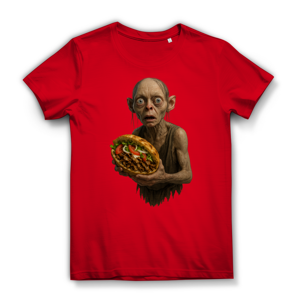 Döner mein Schatz Gollum LOTR - Damen Premium Bio T-Shirt Red