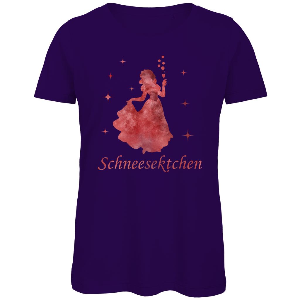 Schneesektchen - Prinzessin Aquarell - Damen Premium Bio T-Shirt Urban Purple