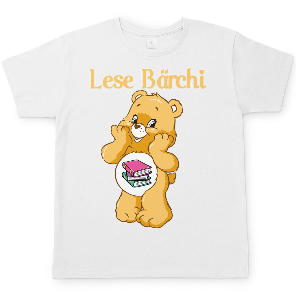 Lese Bärchi - Glücksbärchi - Herren Shirt White