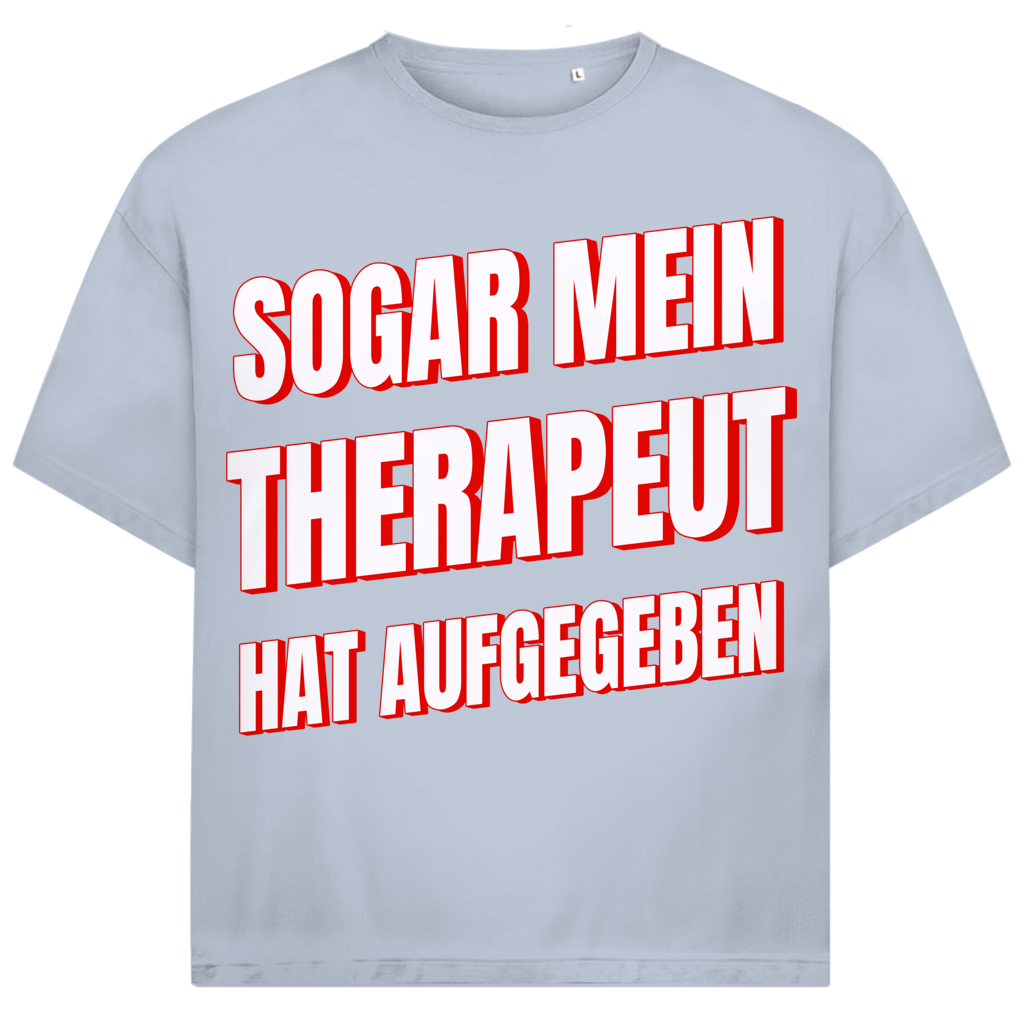 Sogar mein Therapeut hat aufgegeben - Jack and Jones Oversize T-Shirt