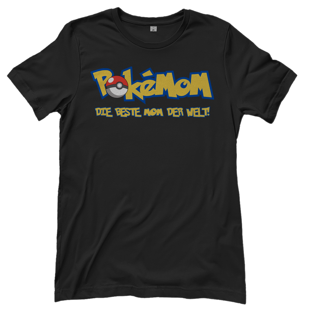 Pokemom die beste Mom der Welt! - Damen T-Shirt Black
