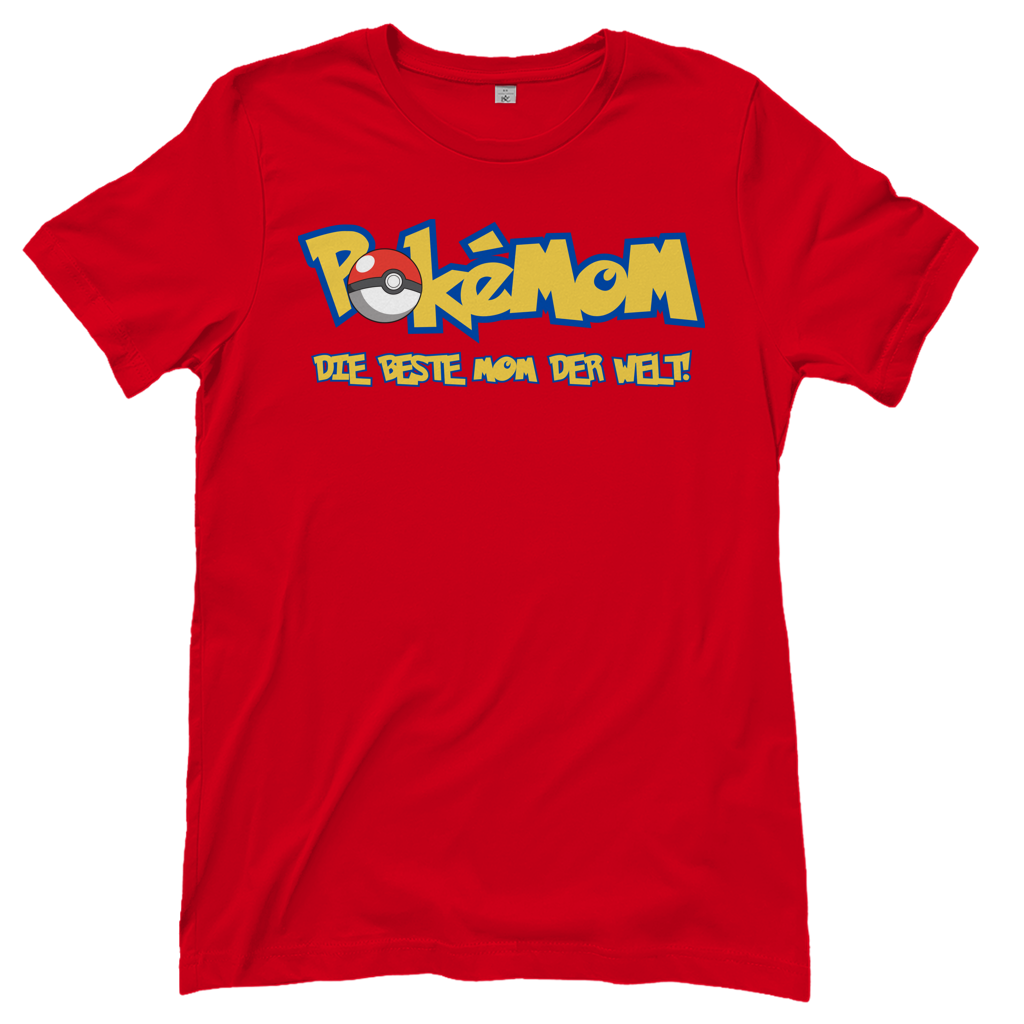 Pokemom die beste Mom der Welt! - Damen T-Shirt Red
