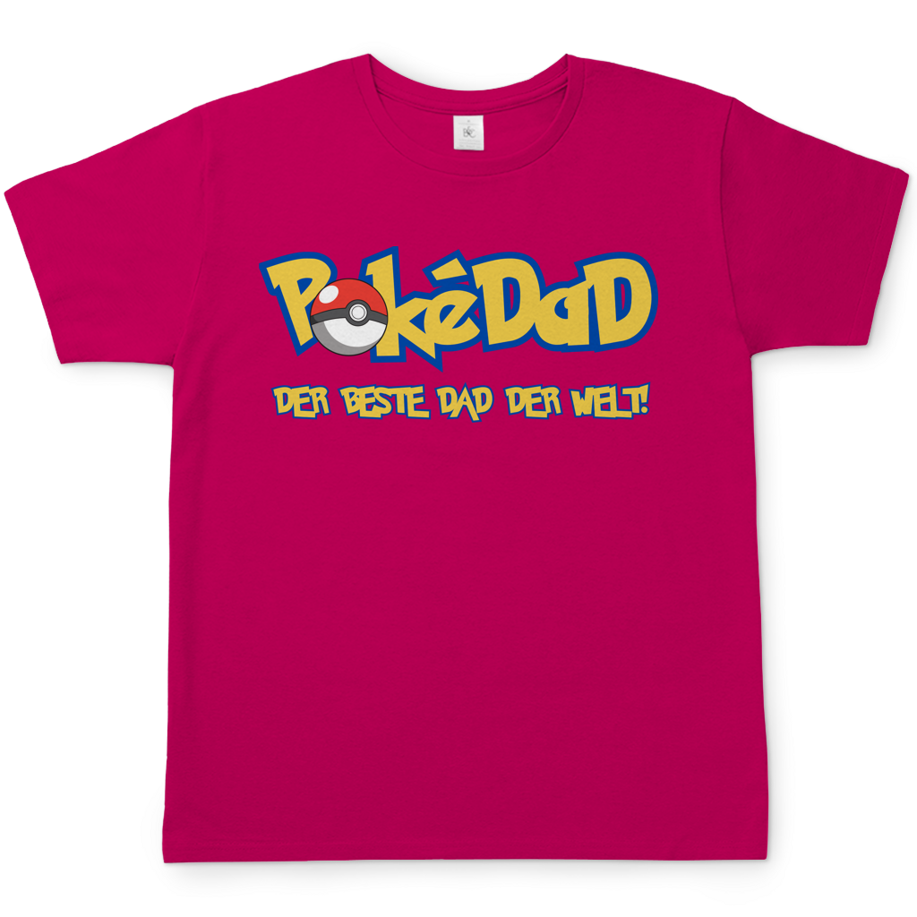 Pokedad der beste Dad der Welt! - Herren T-Shirt Sorbet