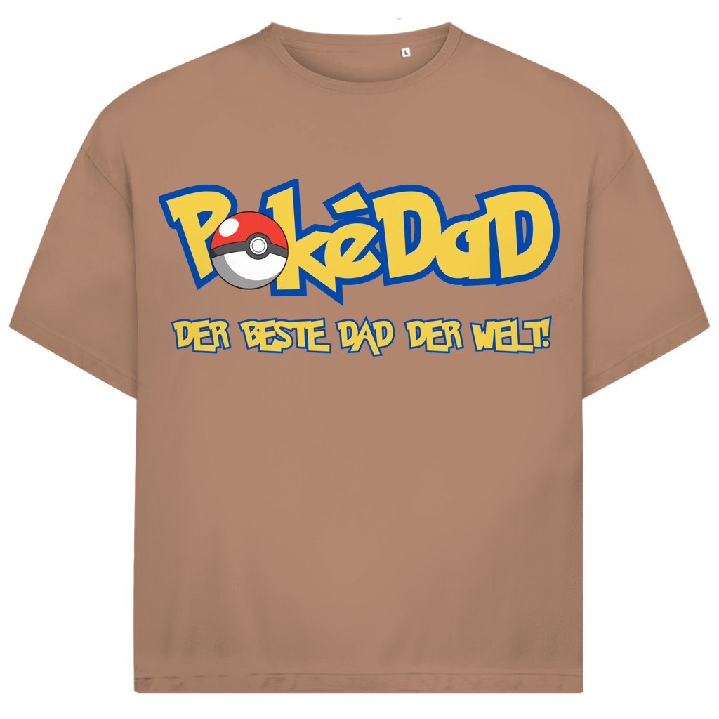 Pokedad der beste Dad der Welt! - Jack and Jones Oversize T-Shirt