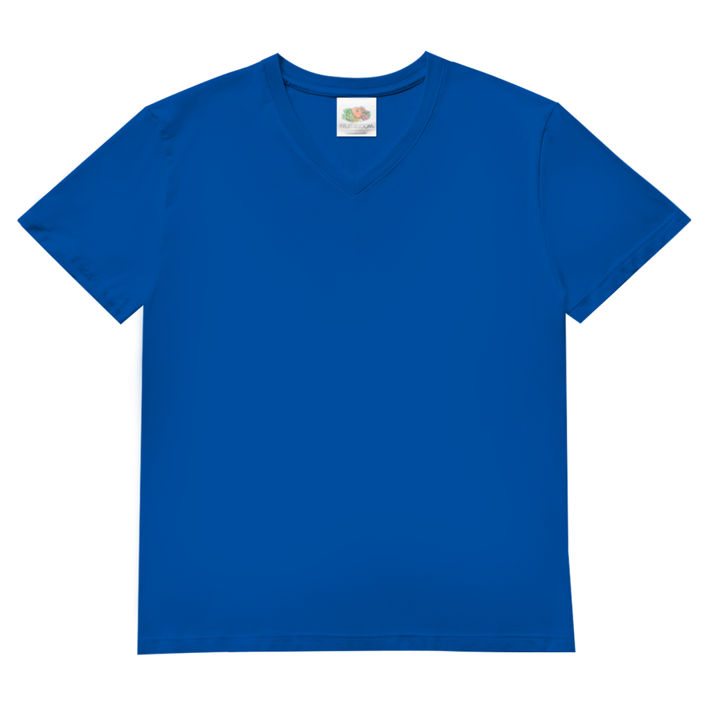 Durchgeknallt und verwildert Bier Mittelfinger Waschbär - Herren V-Neck T-Shirt Royal Blue