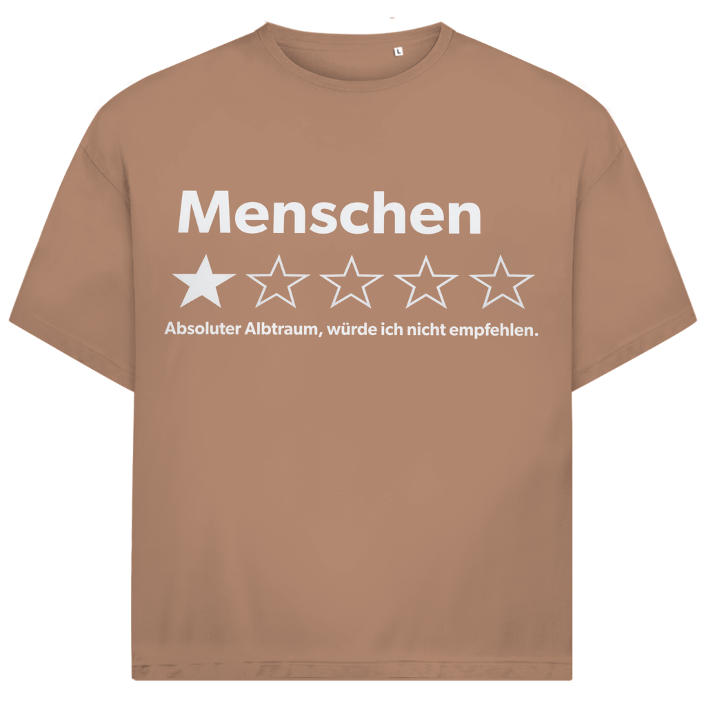 Menschen absoluter Albtraum würde ich nicht empfehlen - Jack and Jones Oversize T-Shirt