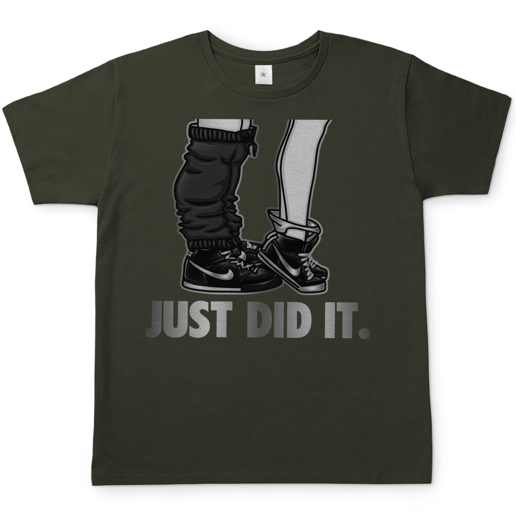 JUST DID IT - Herren T-Shirt Urban Khaki
