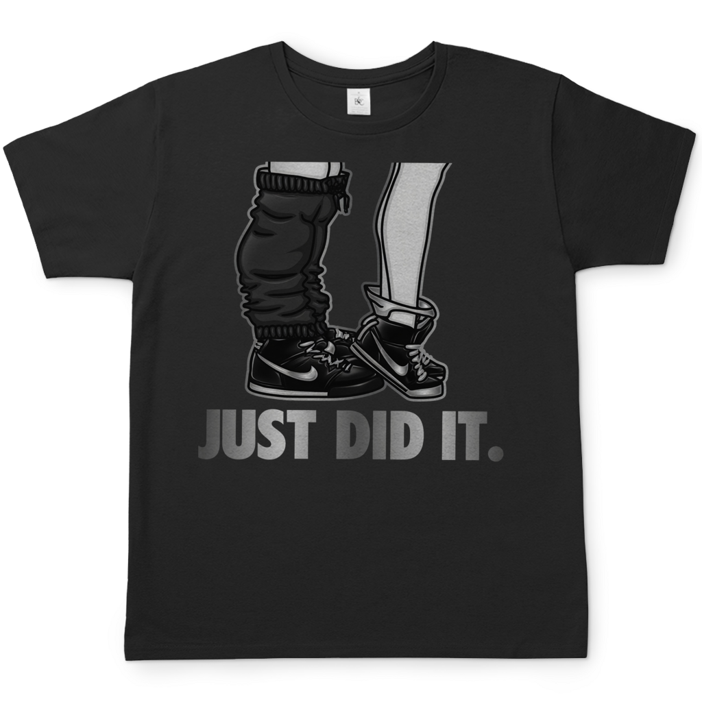JUST DID IT - Herren T-Shirt Black