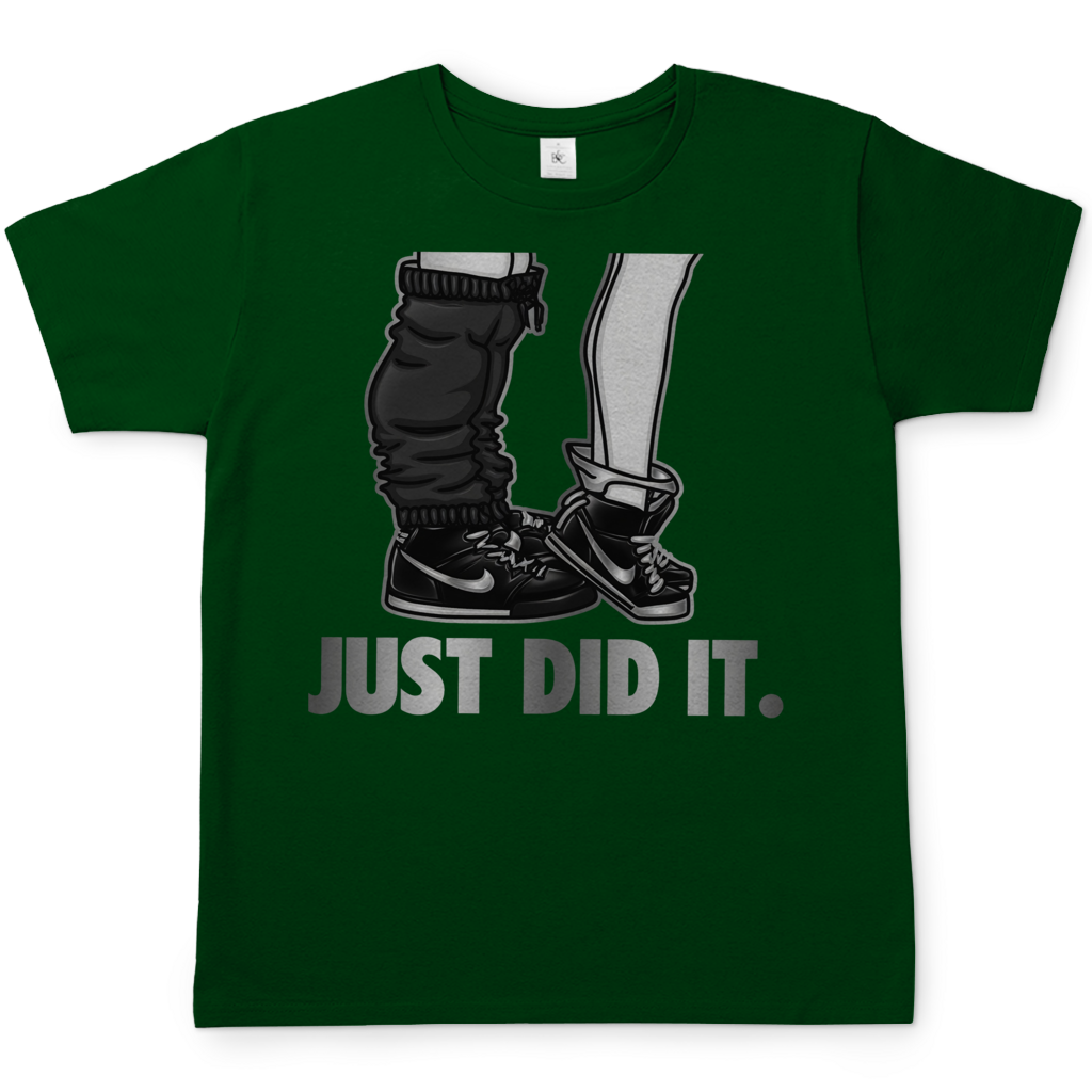 JUST DID IT - Herren T-Shirt Bottle Green