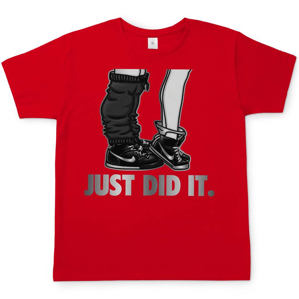 JUST DID IT - Herren T-Shirt Red