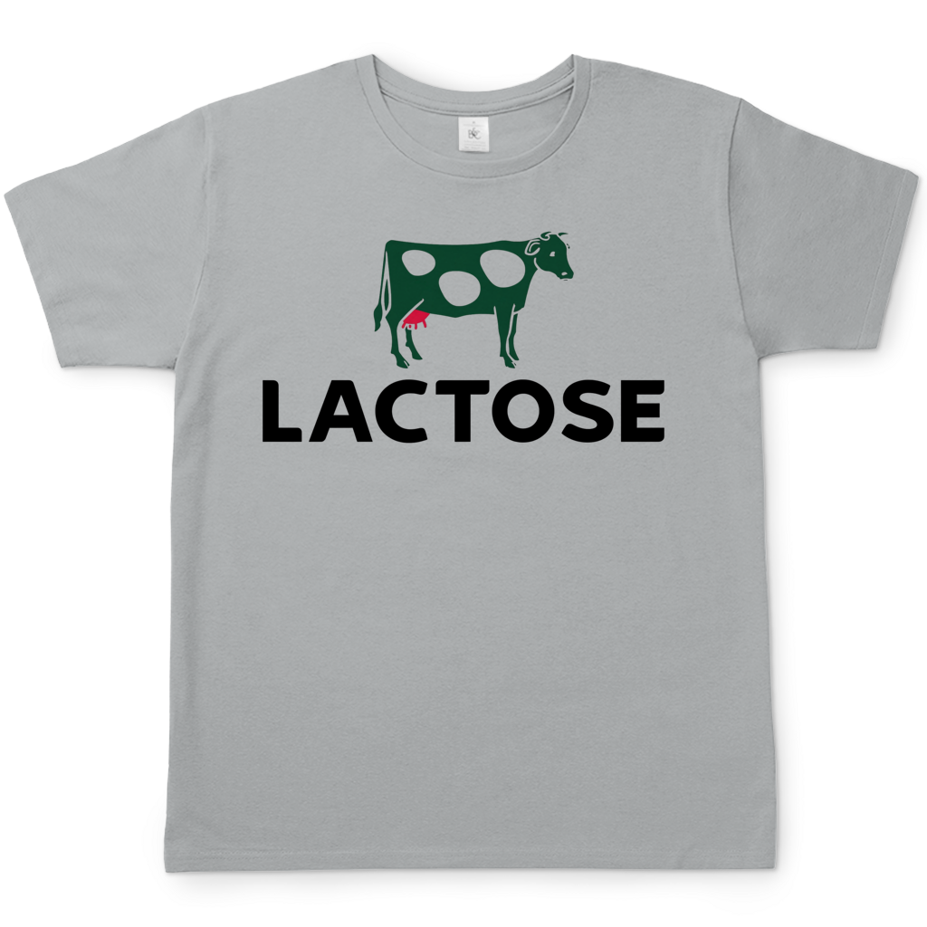 LACTOSE - Herren T-Shirt Pacific Grey