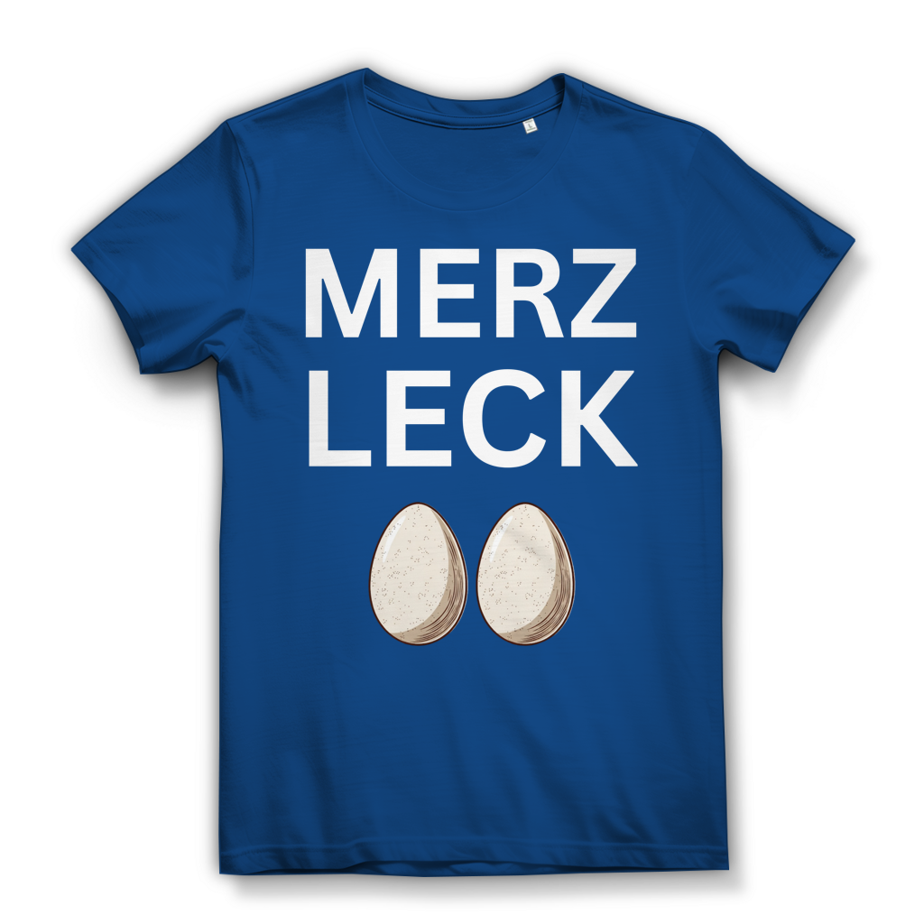 Merz leck Eier - Damen Premium Bio T-Shirt Royal Blue