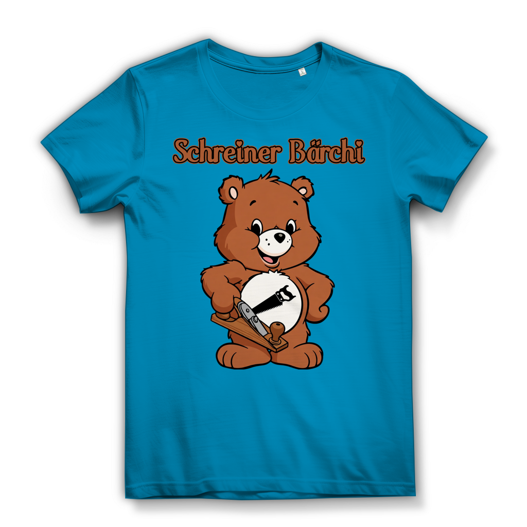 Schreiner Bächi - Glücksbärchi - Damen Premium Bio T-Shirt Atoll