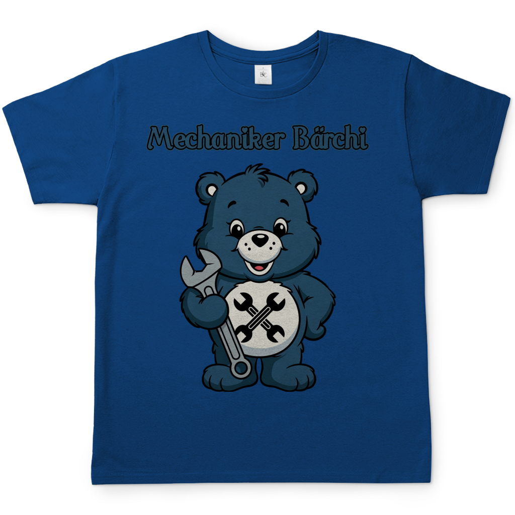 Mechaniker Bärchi - Glücksbärchi - Herren T-Shirt Royal Blue