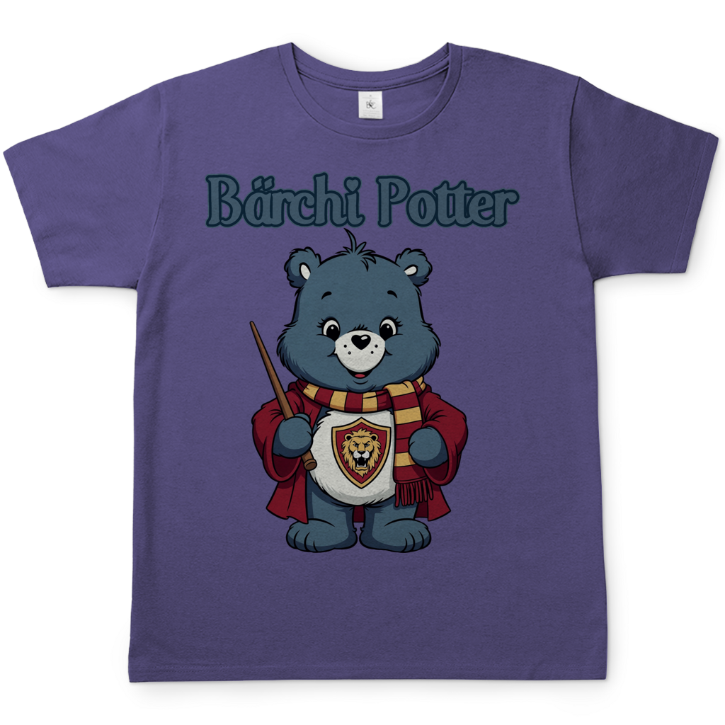 Bärchi Potter - Glücksbärchi - Herren T-Shirt Millennial Lilac