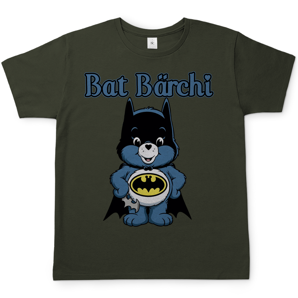 Bat Bärchi - Glücksbärchi - Herren T-Shirt Urban Khaki