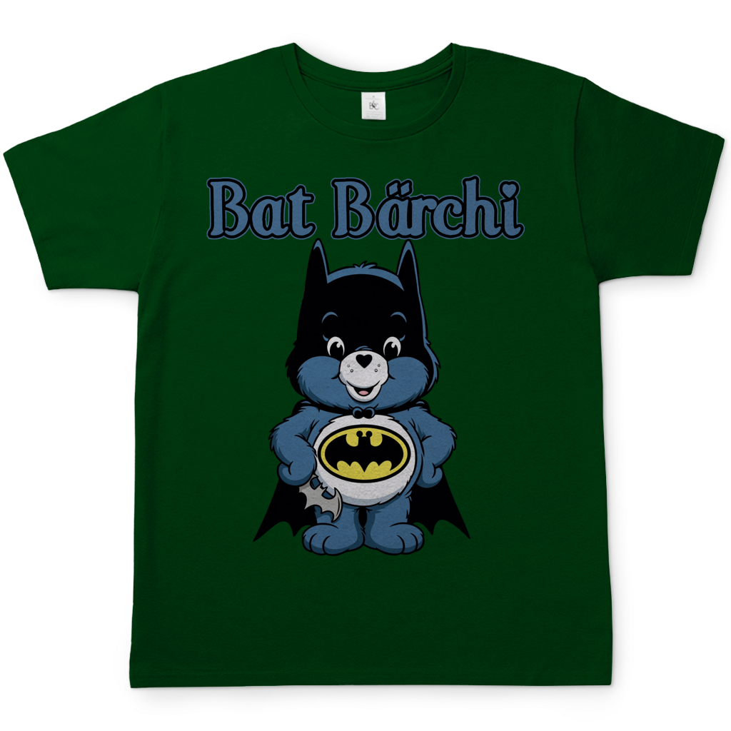 Bat Bärchi - Glücksbärchi - Herren T-Shirt Bottle Green