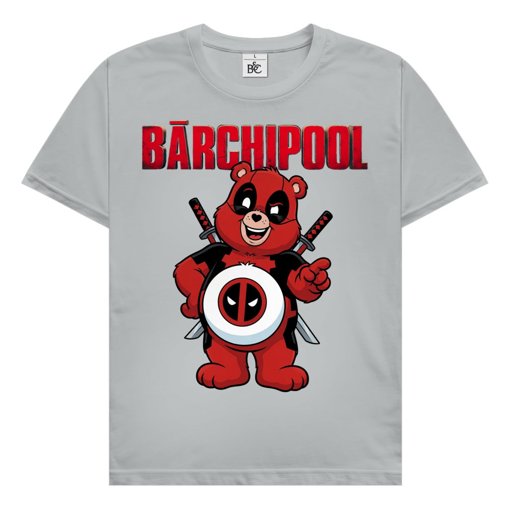 Bärchipool - Glücksbärchi - Herren T-Shirt Pacific Grey