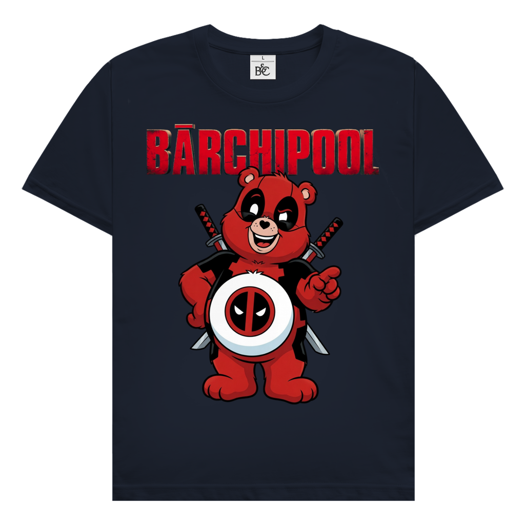 Bärchipool - Glücksbärchi - Herren T-Shirt Navy
