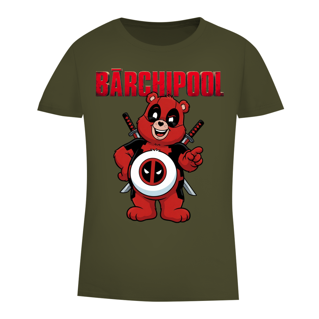 Bärchipool - Glücksbärchi - Damen Premium Bio T-Shirt Khaki