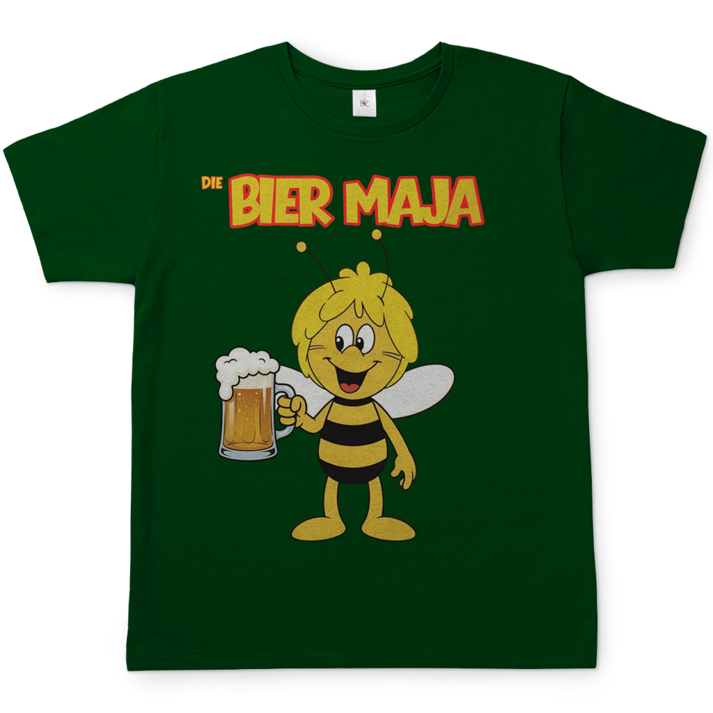 Die Bier Biene Maja - Herren T-Shirt Bottle Green