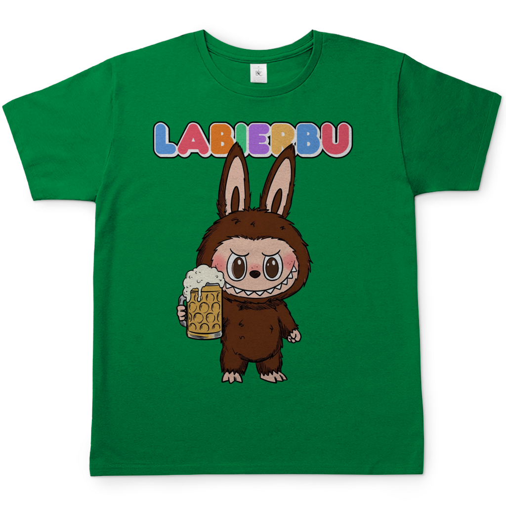 Labierbu Labubu - Herren T-Shirt Kelly Green