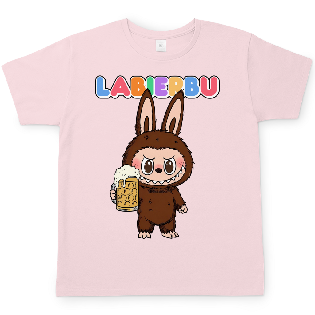 Labierbu Labubu - Herren T-Shirt Orchid Pink