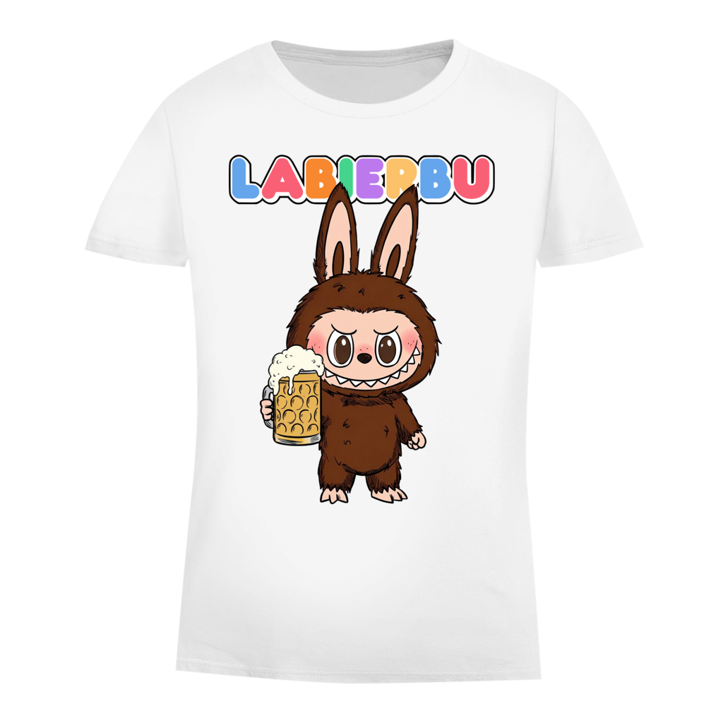 Labierbu Labubu - Damen Premium Bio T-Shirt White