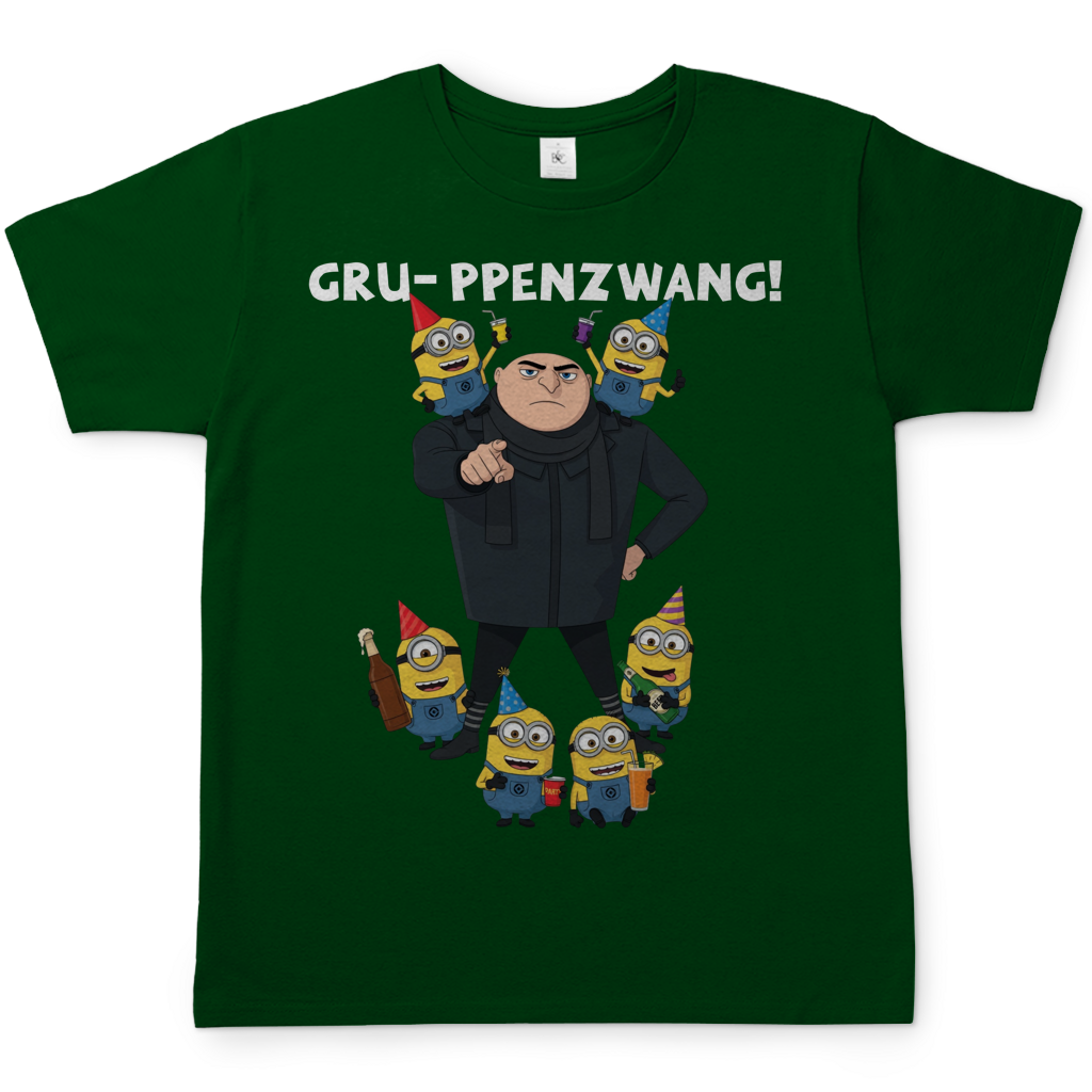 Gru-ppenzwang! - Herren T-Shirt Bottle Green