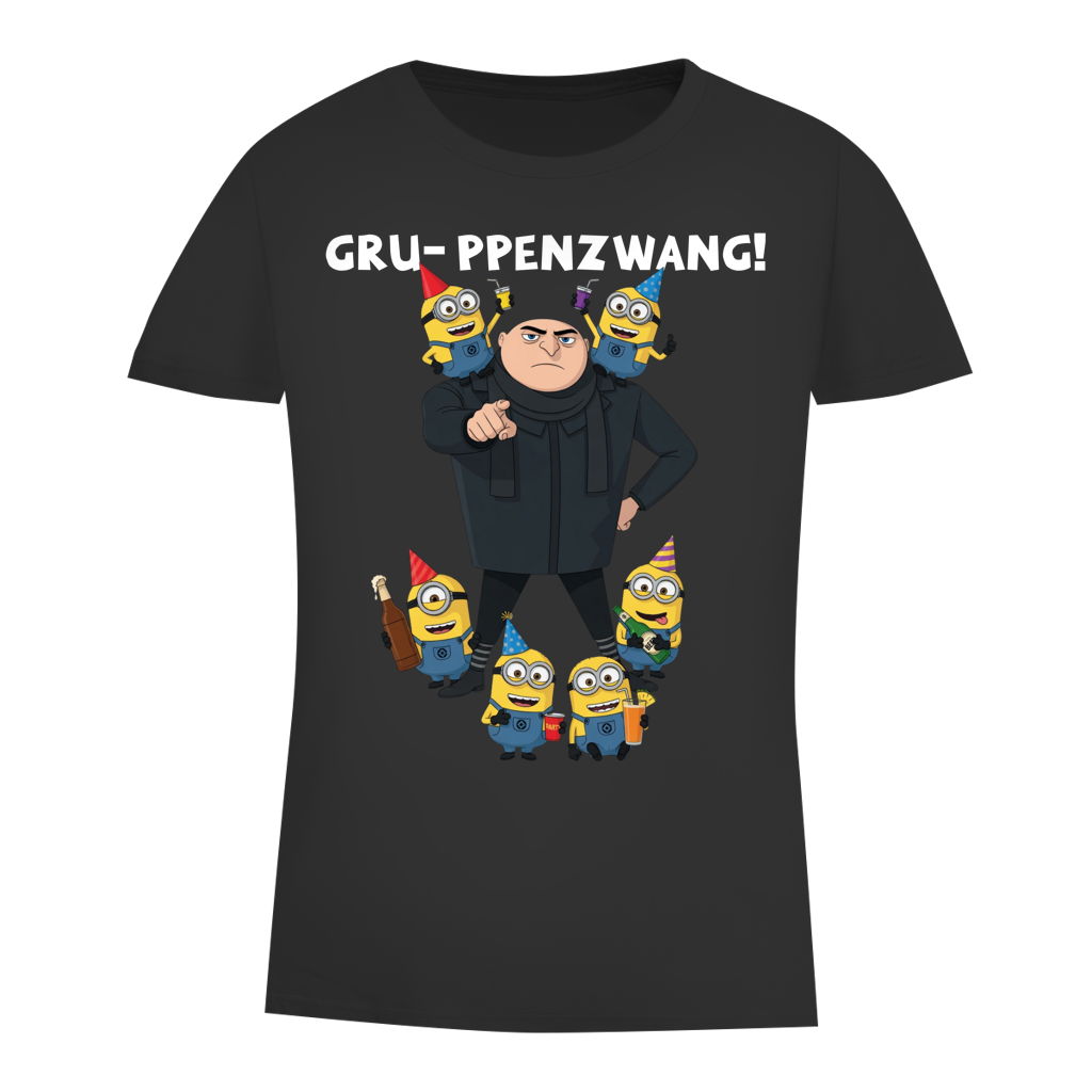 Gru-ppenzwang! - Damen Premium Bio T-Shirt Black