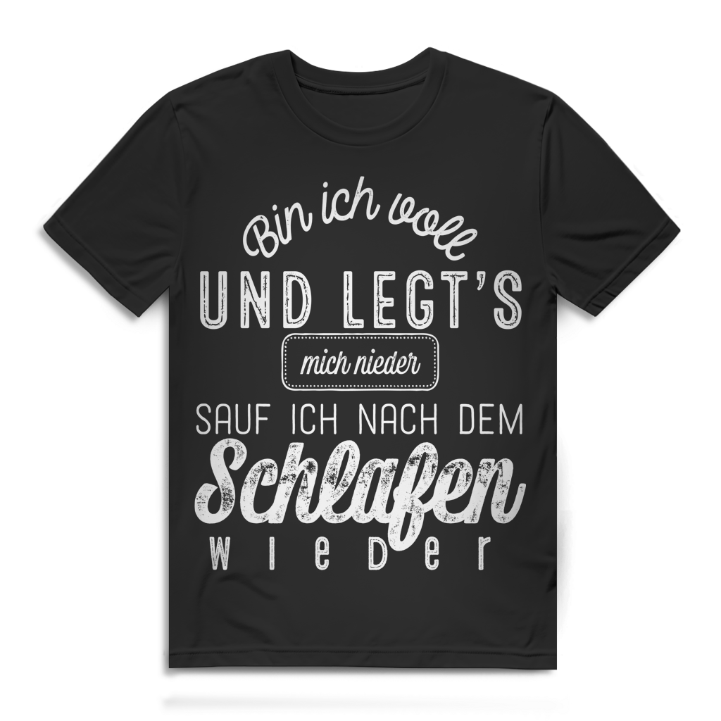 Bin ich voll legt&