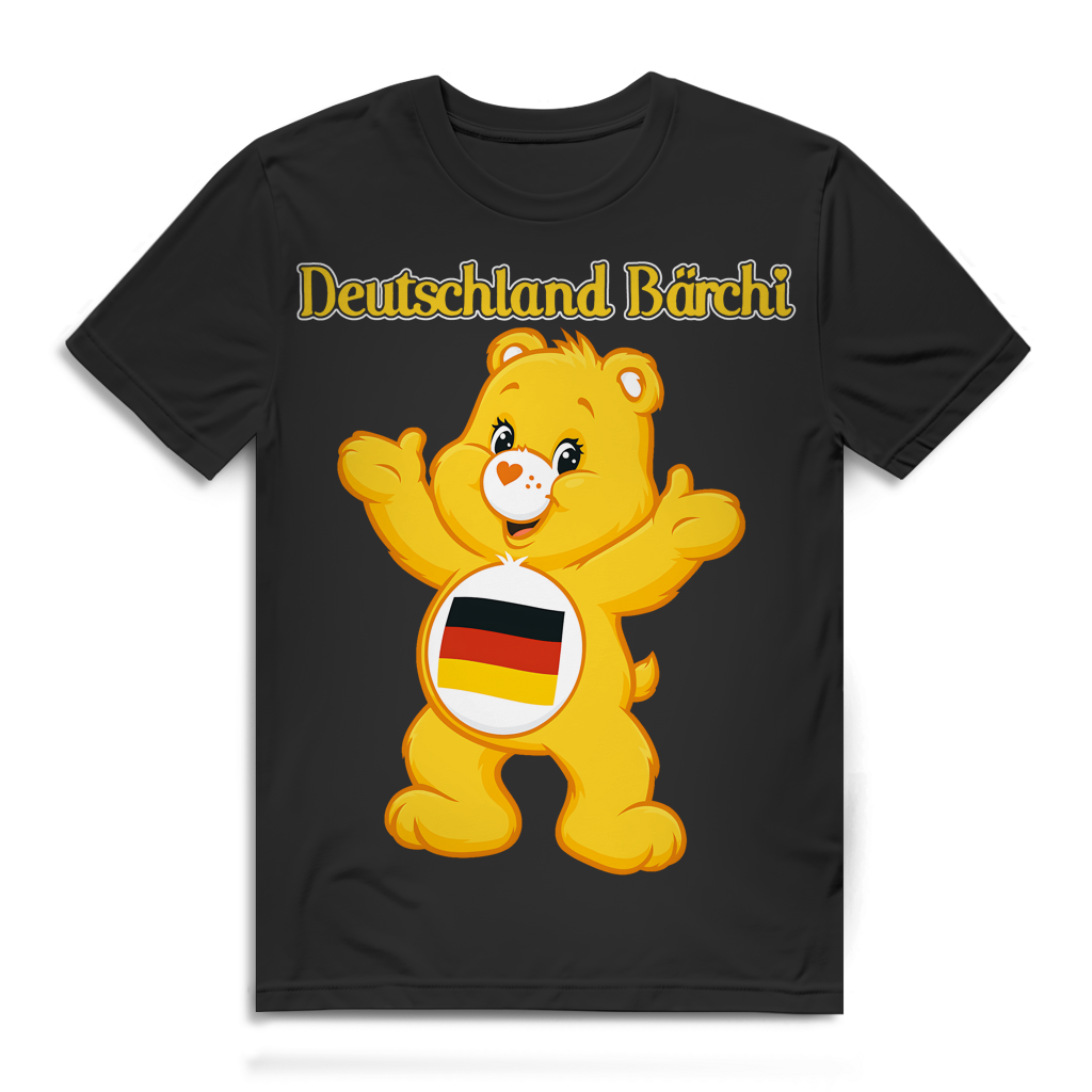 Deutschland Bärchi Herren T-Shirt Flagge Cartoon Patriot