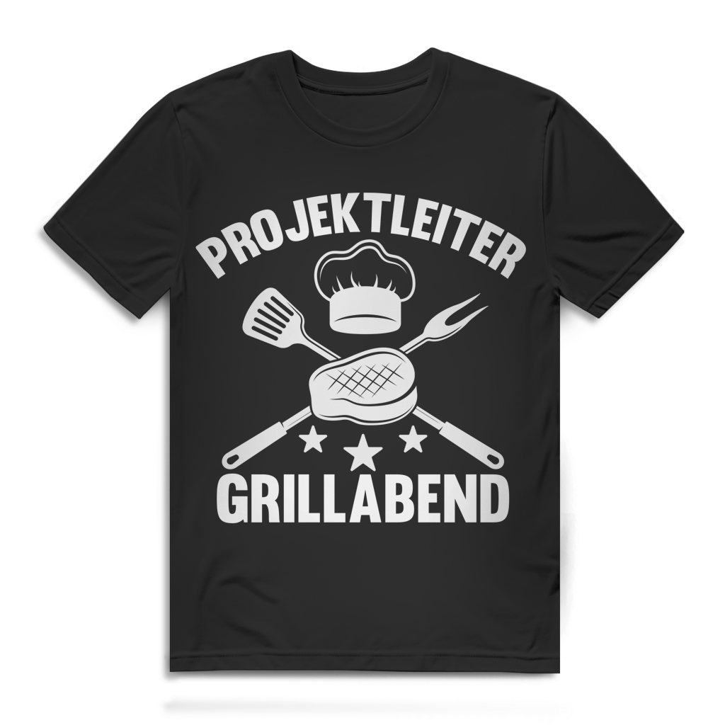 Projektleiter Grillabend Herren T-Shirt