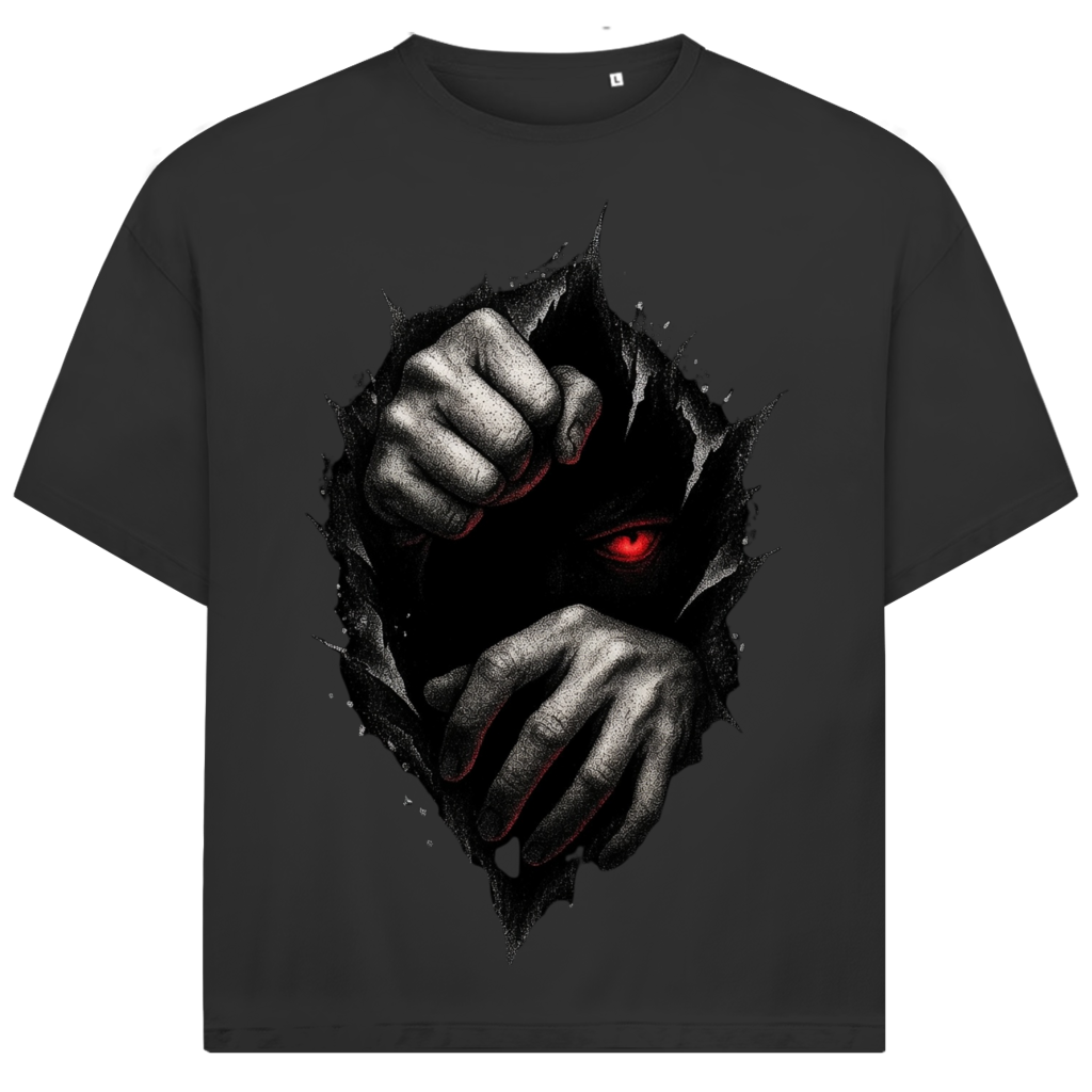 Jack and Jones The Watcher From Within Oversized Herren T-Shirt