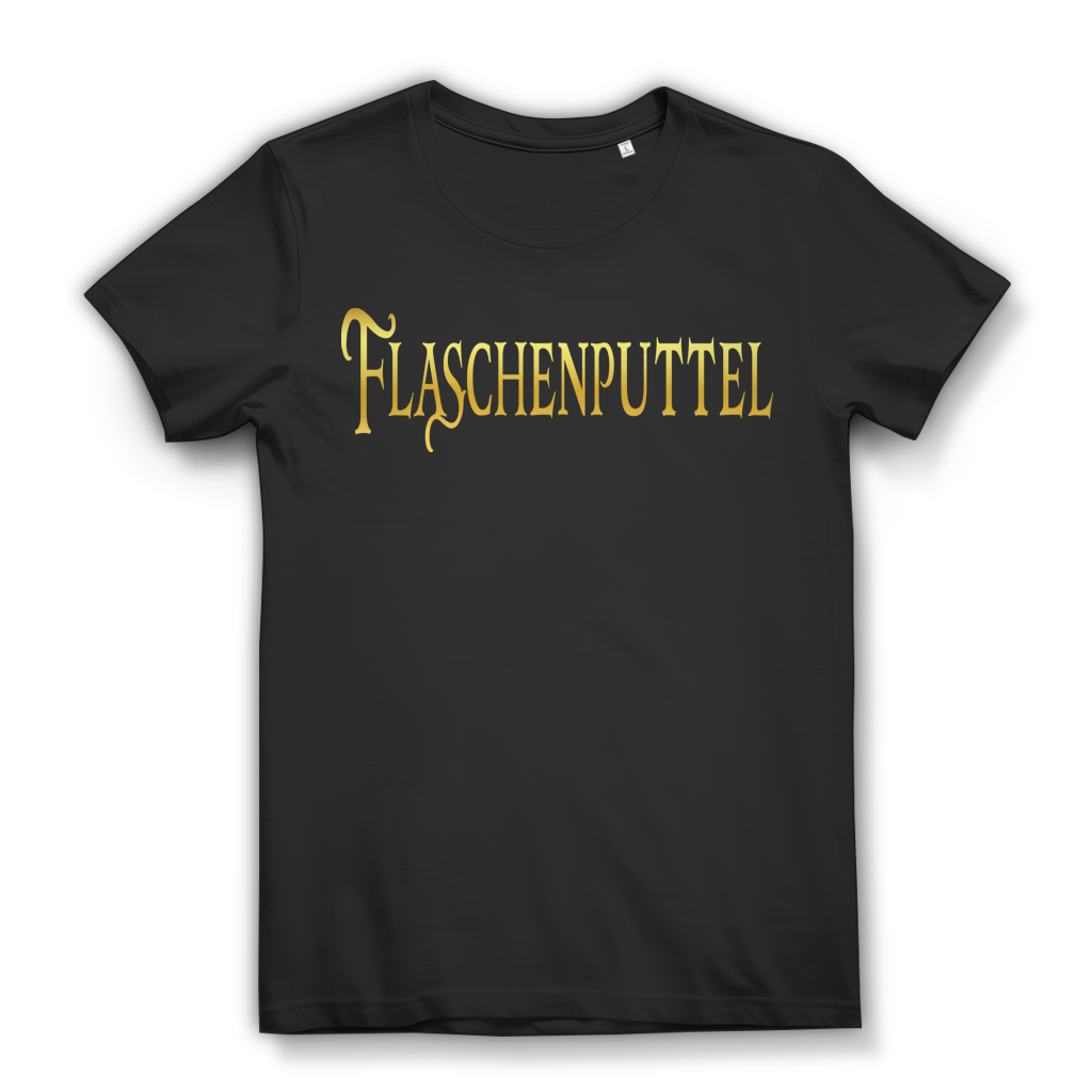 Flaschenputtel Aschenputtel Gold Prinzessin - Damen Premium Bio T-Shirt Black