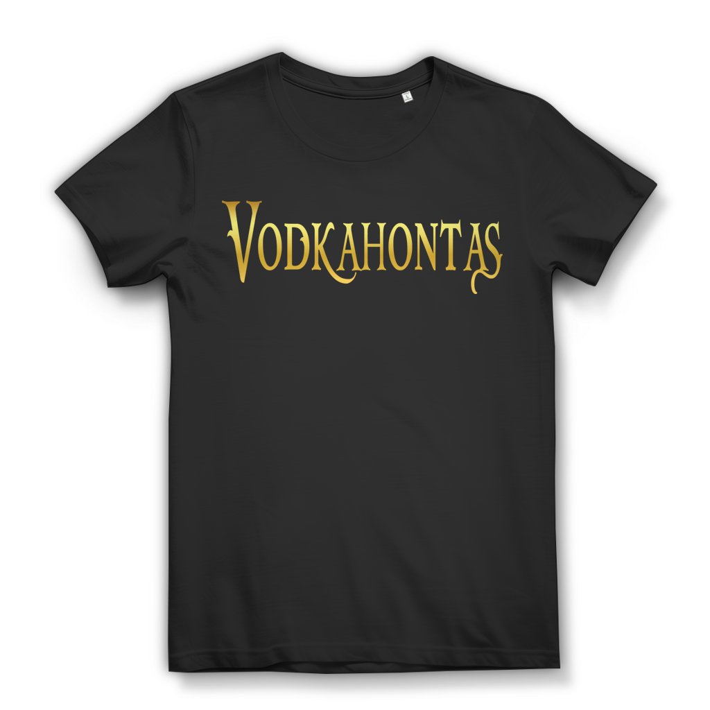 Vodkahontas Gold Prinzessin - Damen Premium Bio T-Shirt Black
