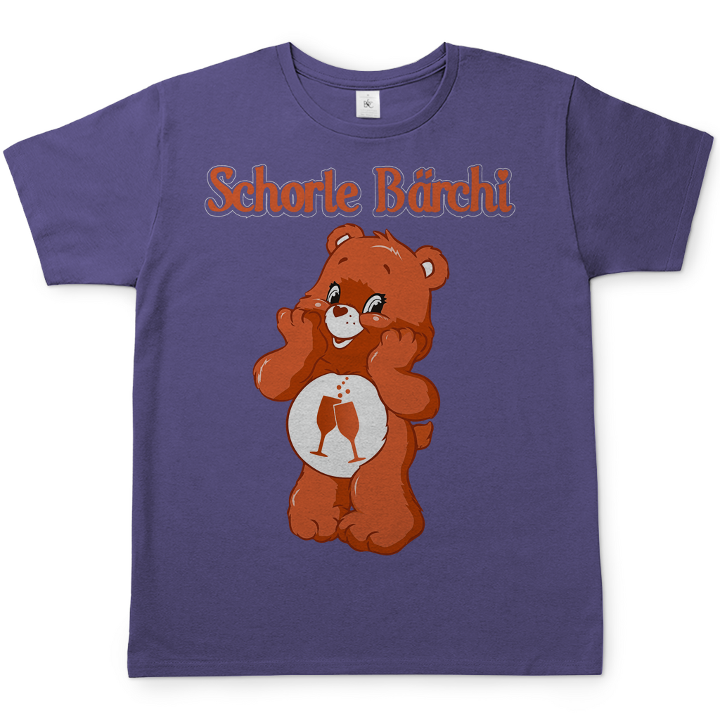 Schorle Bärchi - Glücksbärchi - Herren Shirt Millennial Lilac