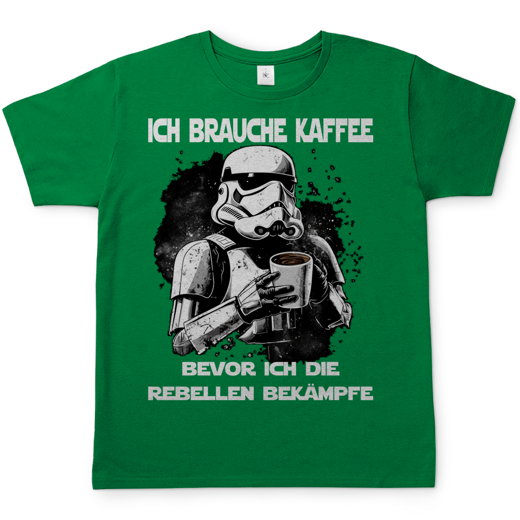 Ich brauche Kaffee - Stormtrooper - Herren Shirt