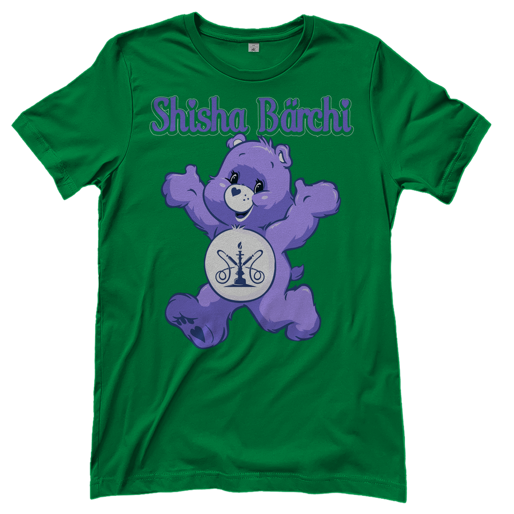 Shisha Bärchi - Glücksbärchi - Damenshirt Kelly Green