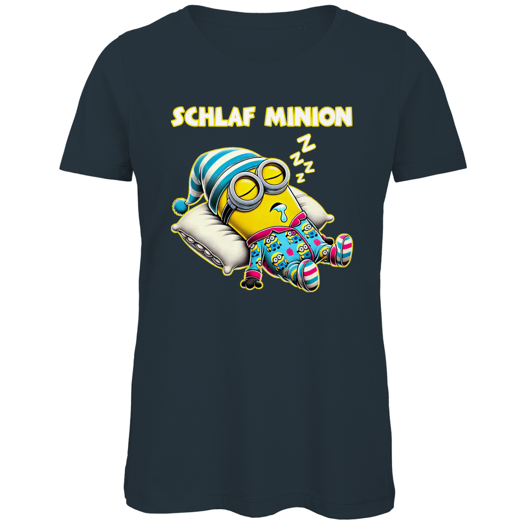 Schlaf Minion - Damen Premium Bio T-Shirt