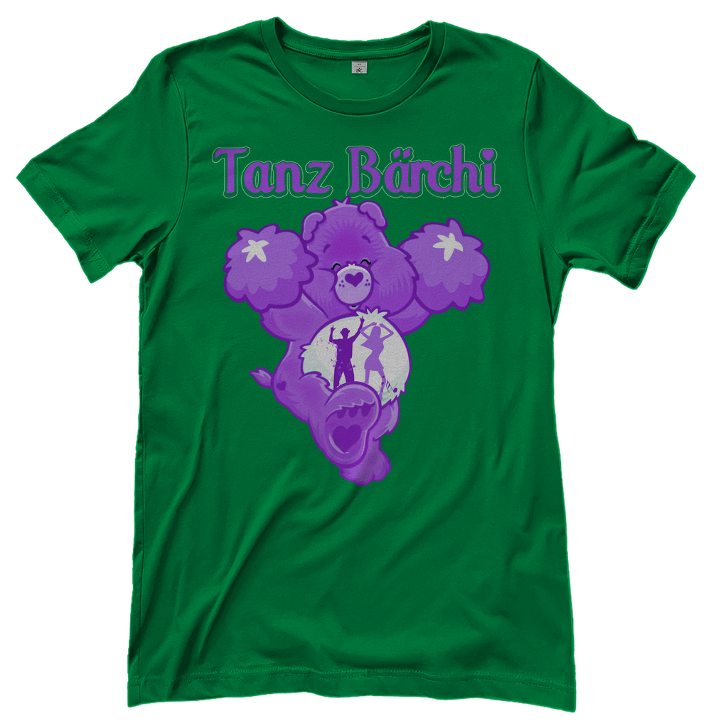 Tanz Bärchi - Glücksbärchi - Damenshirt Kelly Green