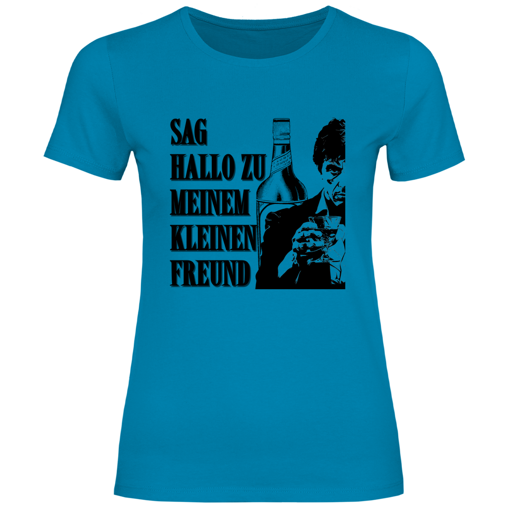 Sag Hallo zu meinem kleinen Freund - Damenshirt Atoll