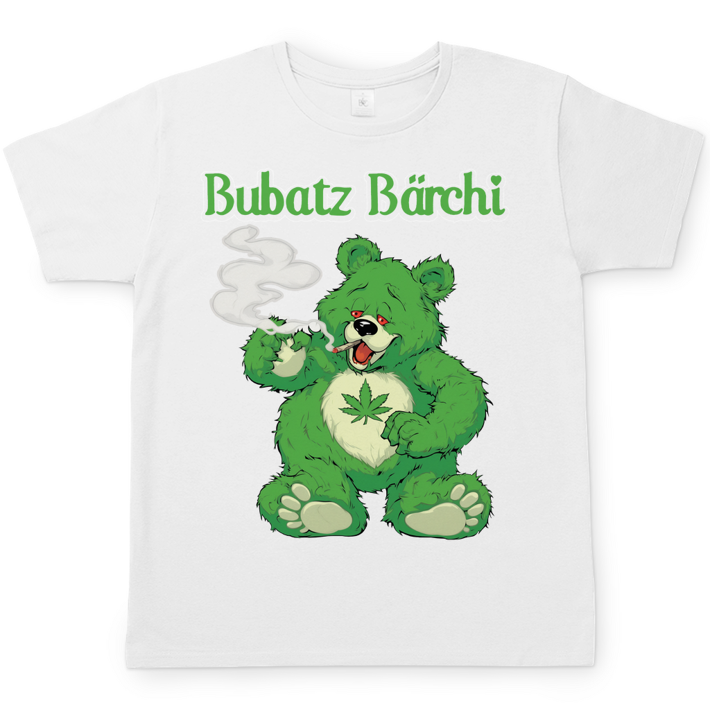 Bubatz Bärchi - Glücksbärchi - Herren Shirt White